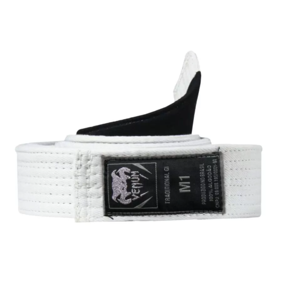 FAIXA DE JIUJITSU INFANTIL BJJ BELT VENUM  Branco