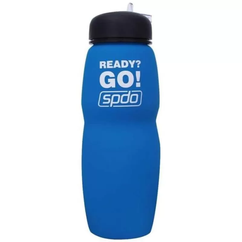 GARRAFA SPEEDO SQUEEZE SILICONE 700ML - Azul