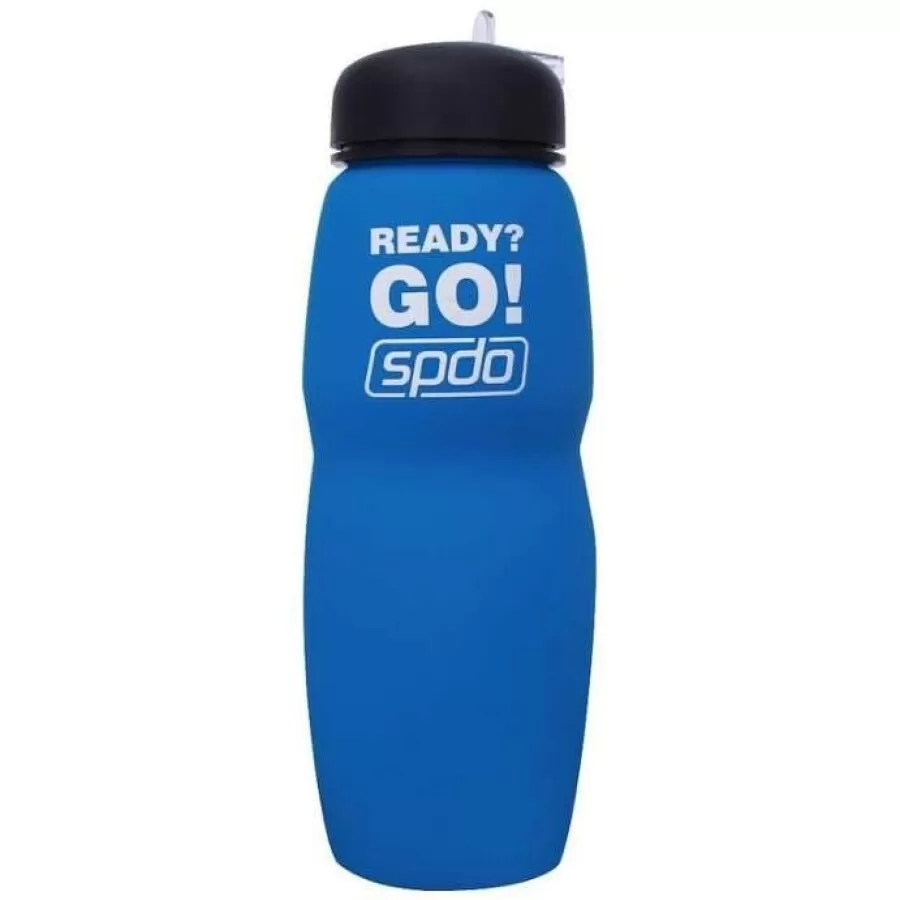 GARRAFA SPEEDO SQUEEZE SILICONE 700ML  Azul