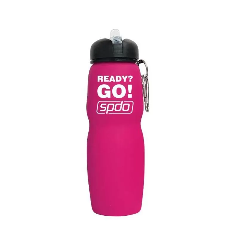 GARRAFA SPEEDO SQUEEZE SILICONE 700ML - Rosa