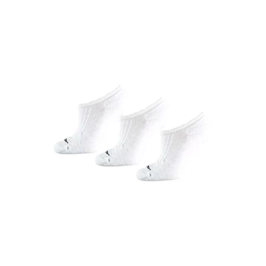 KIT 3 PARES MEIA ESPORTIVA PENALTY CANO INVISÍVEL 3944  Branco