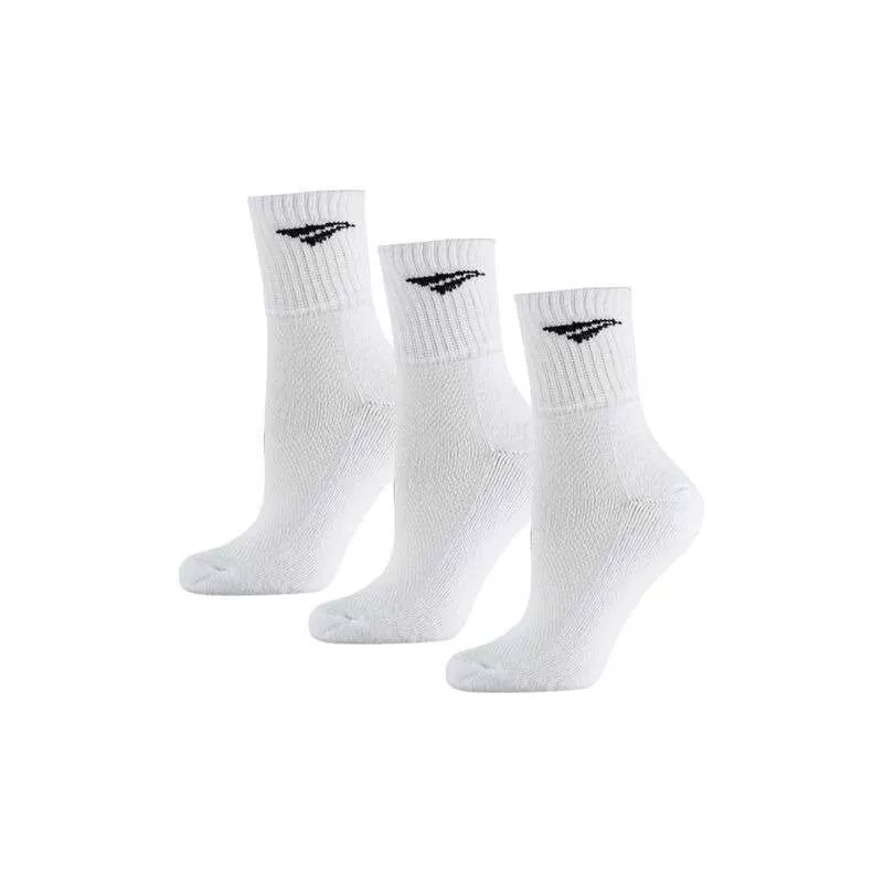 KIT 3 PARES MEIA ESPORTIVA PENALTY CANO MÉDIO 39-44 - Branco