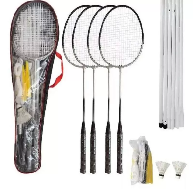 KIT DE BADMINTON HYPER BS-1216 - Prata