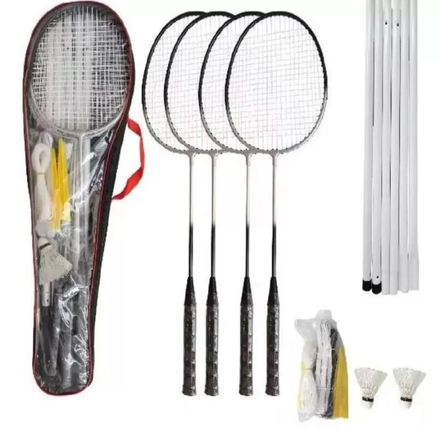 KIT DE BADMINTON HYPER BS1216  Prata