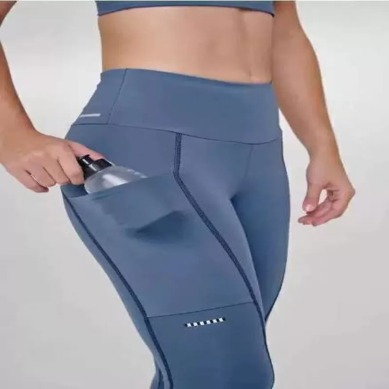 LEGGING ESSENTIAL RUN STAMINA - Azul