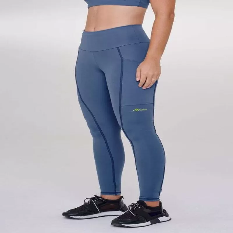 LEGGING ESSENTIAL RUN STAMINA - Azul