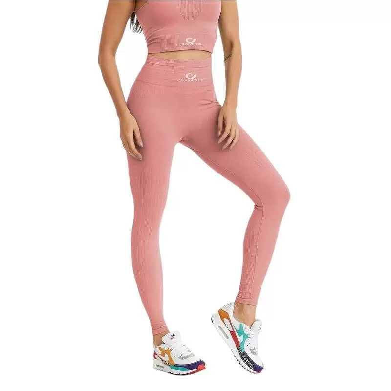 LEGGING SEAMLESS BRAID - Rosa