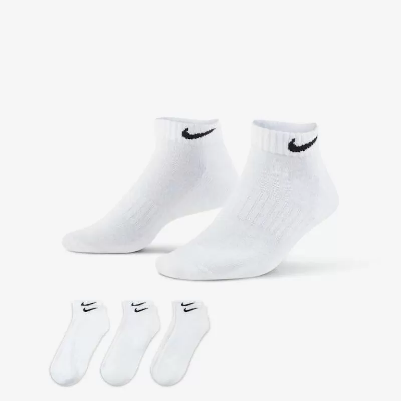 MEIA NIKE EVERYDAY CUSHION 3 PARES - Branco