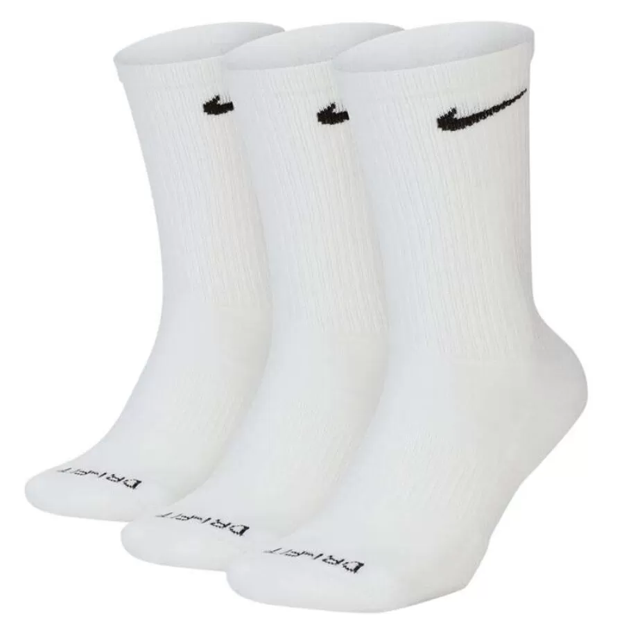 MEIA NIKE EVERYDAY PLUS 3 PARES  Branco