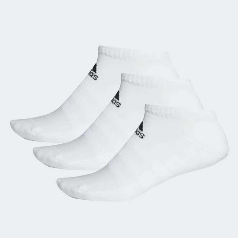 MEIAS CUSHIONED LOWCUT 3 PARES  Branco