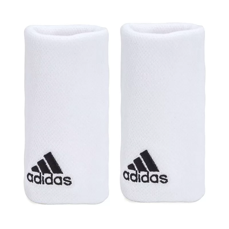 MUNHEQUEIRA ADIDAS WRISTBAND - Branco e preto