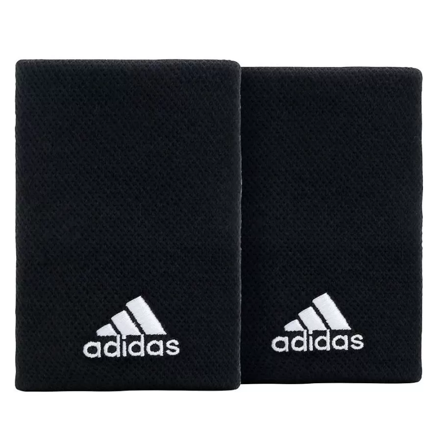 MUNHEQUEIRA ADIDAS WRISTBAND  Preto e branco