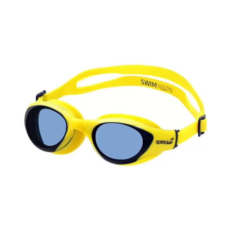 ÓCULOS DE NATAÇÃO SWIM NEON - Amarelo e azul