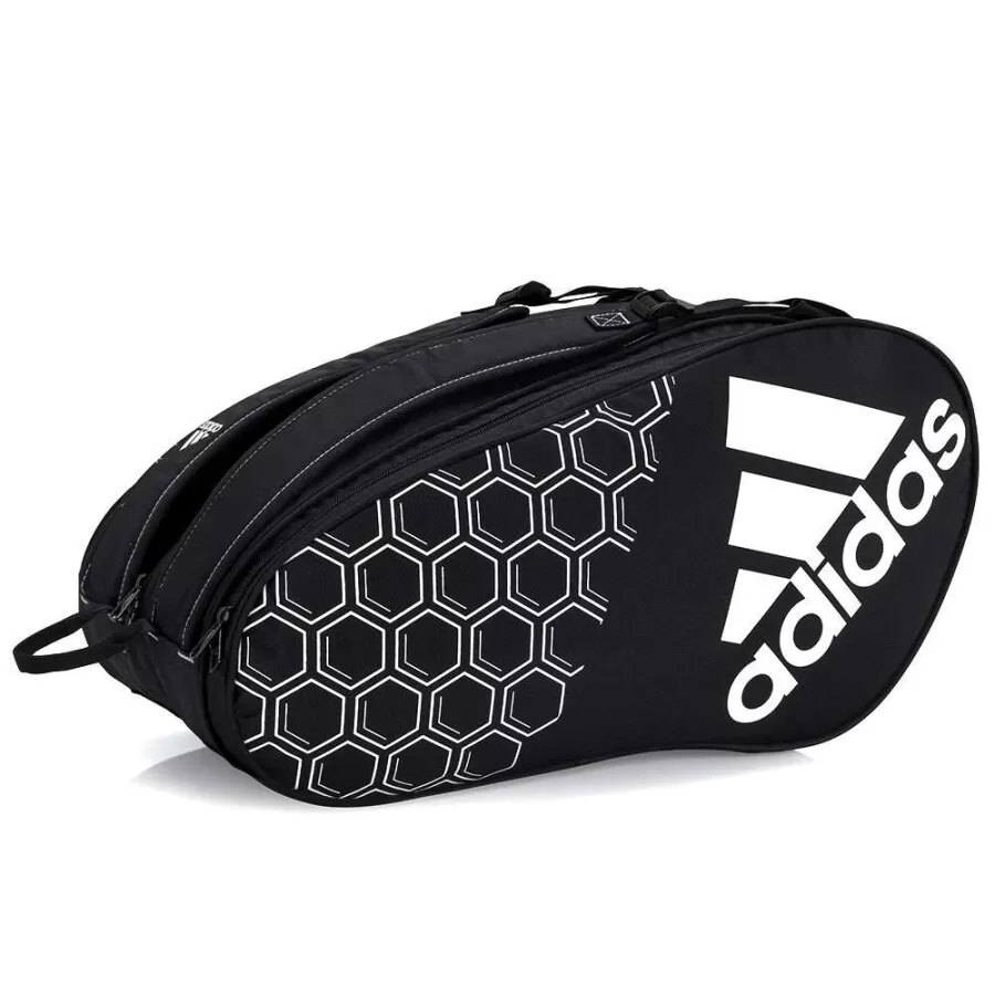 RAQUETEIRA ADIDAS CONTROL 3.0 PARA PADEL E BEACH  Preto e branco