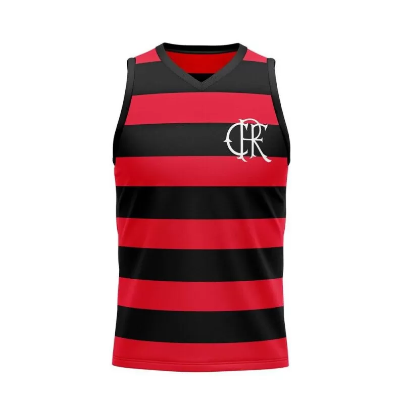 REGATA FLAMENGO FLATRI CRF - Vermelho e preto