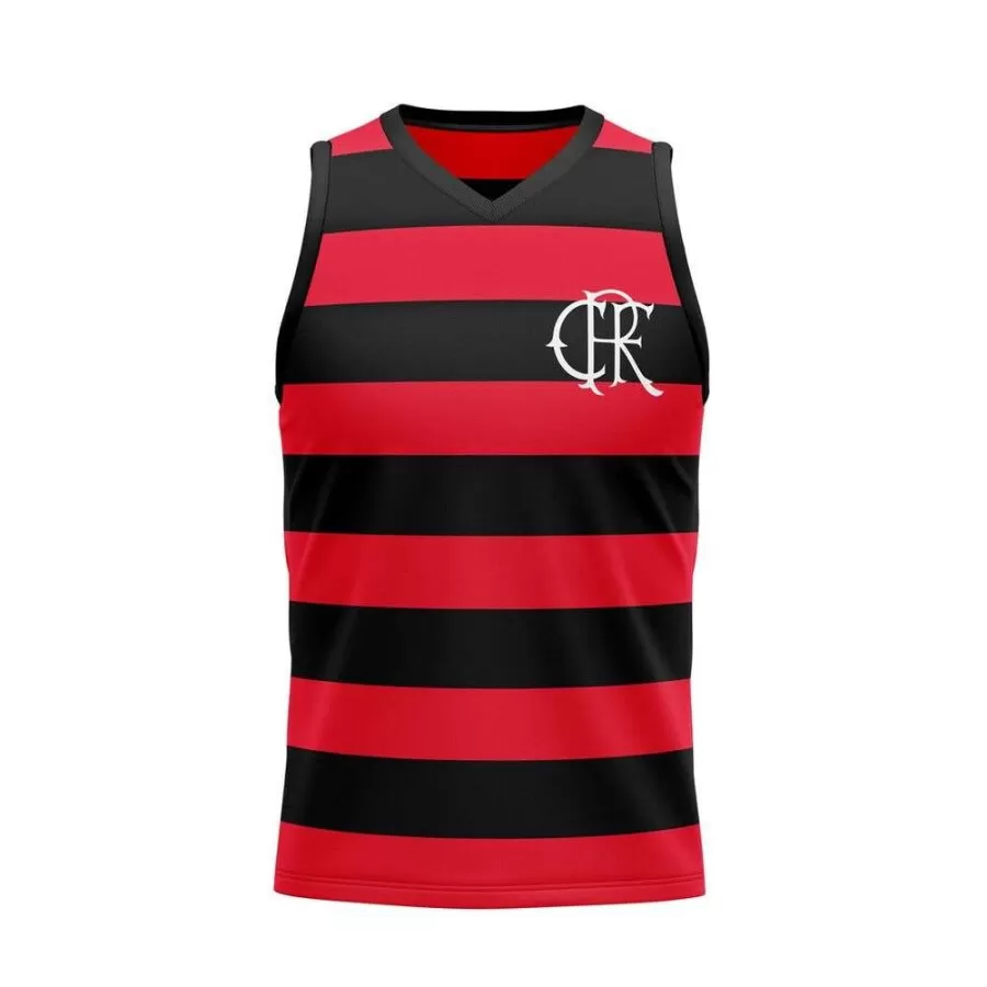 REGATA FLAMENGO FLATRI CRF  Vermelho e preto