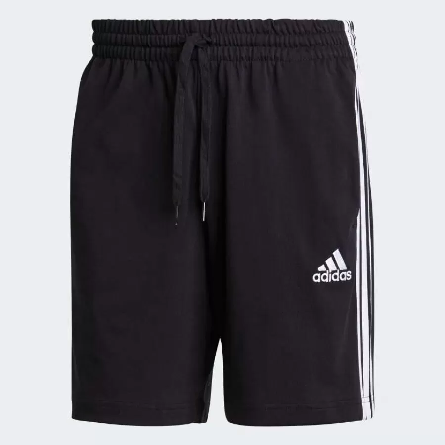 SHORTS AEROREADY ESSENTIALS 3STRIPES  Preto e branco