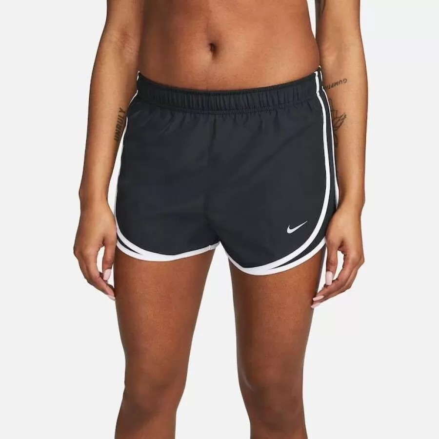 SHORTS NIKE TEMPO  Preto e branco