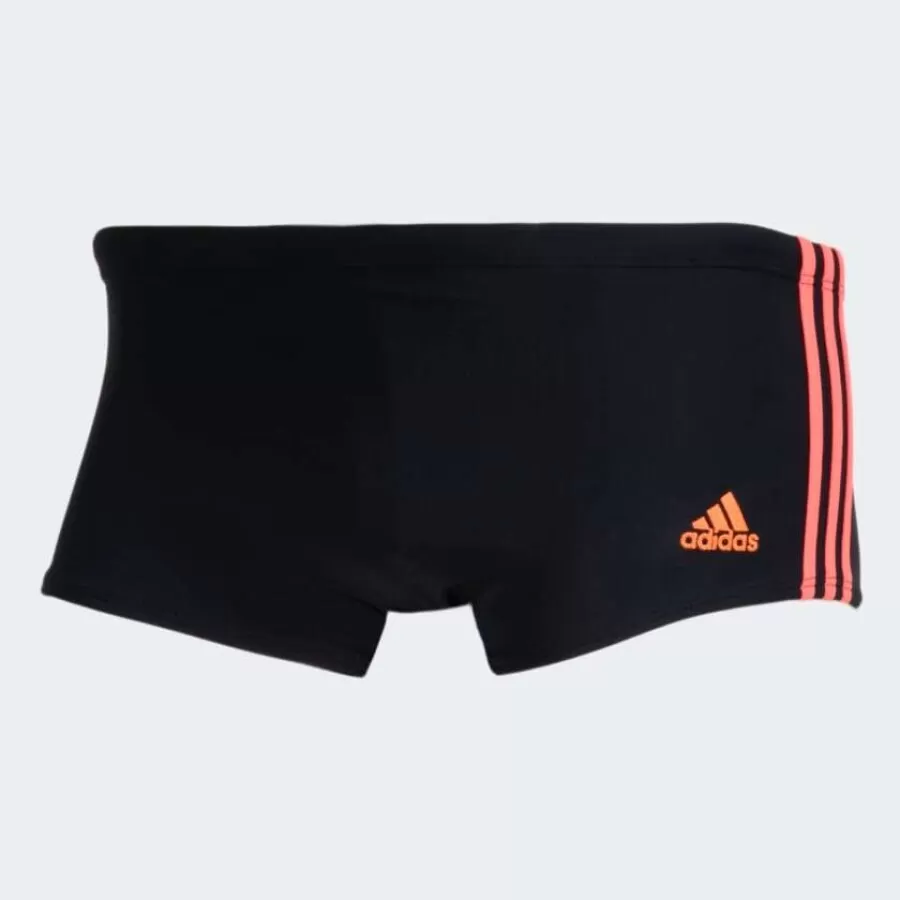 SUNGA ADIDAS 3S WIDE  Preto e vermelho