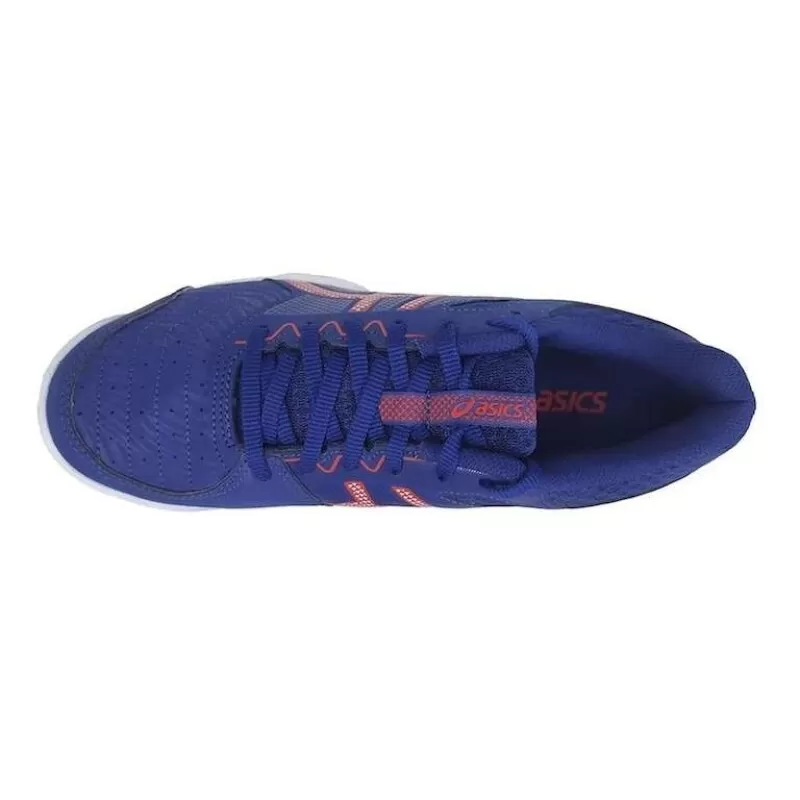 TENIS ASICS GEL BACKHAND PERIWINK - Azul e vermelho