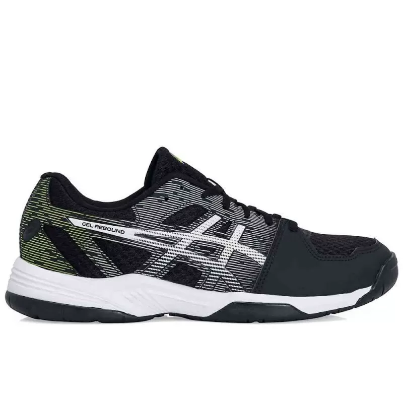 TENIS ASICS GEL-REBOUND - Preto e branco