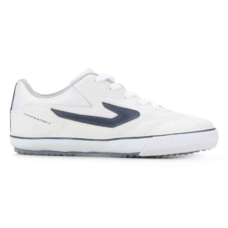 TENIS DOMINATOR 3 JR  Branco e azul marinho